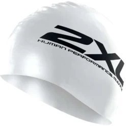 2XU Unisex Silicone Swim Swimming Cap