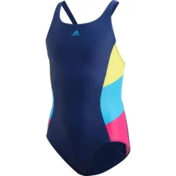 ADIDAS Infinitex Fitness Athly X Colorblock Swimsuit