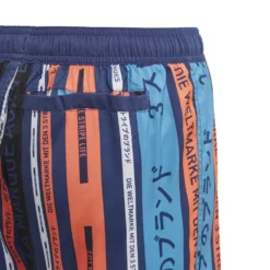 ADIDAS Infinitex Fitness Print Swimming Shorts -Blue Wave adidas infinitex fitness print swimming shorts 3