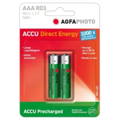 NiMh Micro AAA 950mAh Direct Energy Batteries
