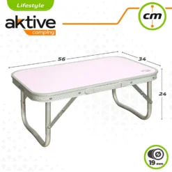 Aktive Low Table 56x34x24 Cm -Blue Wave aktive low table 56x34x24 cm 5