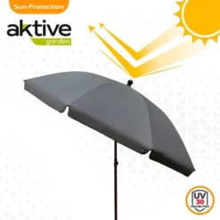 Aktive Umbrella 240 Cm With UV Protection -Blue Wave aktive umbrella 240 cm with uv protection 2