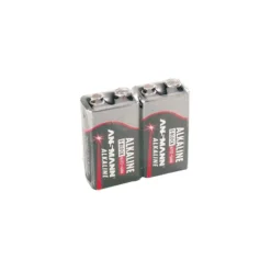 Ansmann 1x2 Alkaline 9V-Block Red-Line Batteries