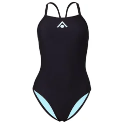 AQUASPHERE Essential Fly Back Swimsuit -Blue Wave aquasphere essential fly back swimsuit 2