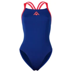 AQUASPHERE Essential Open Back Swimsuit -Blue Wave aquasphere essential open back swimsuit 2