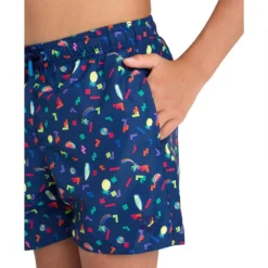 Arena Allover Swimming Shorts 32 Cm 9 Arena Allover Swimming Shorts 32 Cm -Blue Wave arena allover swimming shorts 32 cm 4