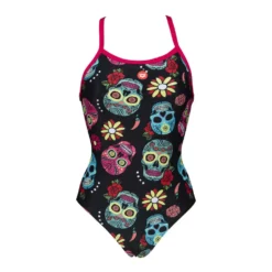 Arena Crazy Skulls Swimsuit -Blue Wave arena crazy skulls swimsuit 4