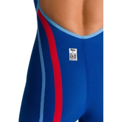Arena Powerskin Carbon Core FX Open Back Competition Swimsuit -Blue Wave arena powerskin carbon core fx open back competition swimsuit 3