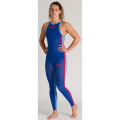 Arena Powerskin R Evo Plus Close Back Open Water Suit -Blue Wave arena powerskin r evo plus close back open water suit 4