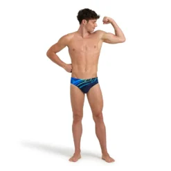 Arena Shading Swim Swimming Brief -Blue Wave arena shading swim swimming brief 2