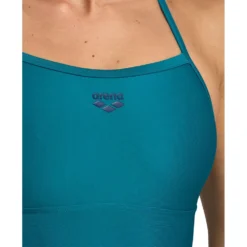 Arena Solid Lightdrop Back B Swimsuit -Blue Wave arena solid lightdrop back b swimsuit 4