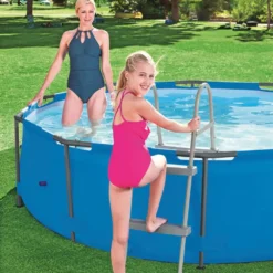 Bestway 2 Steps Pool Ladder 84 Cm -Blue Wave bestway 2 steps pool ladder 84 cm 5