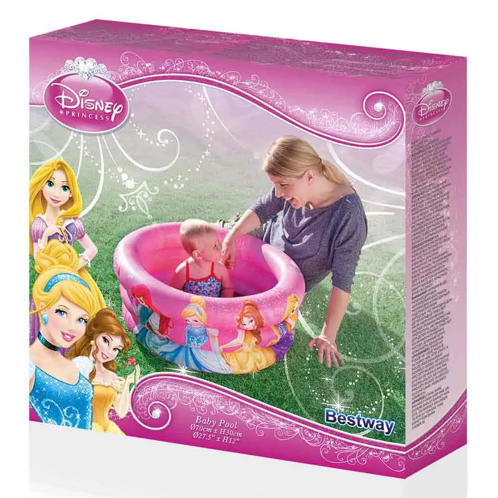 Bestway Disney Princess 70x30 Cm Round Inflatable Pool 2 Bestway Disney Princess 70x30 Cm Round Inflatable Pool - Image 2