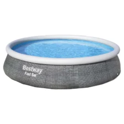 Bestway Fast Set Rattan 396x84 Cm Round Inflatable Pool