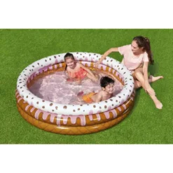 Bestway Fill ´n Fun Ice Cream 160x38 Cm Round Inflatable Pool -Blue Wave bestway fill n fun ice cream 160x38 cm round inflatable pool 3