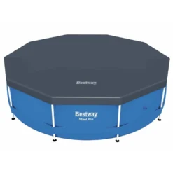 Bestway Flowclear Pool Cover 305 Cm -Blue Wave bestway flowclear pool cover 305 cm 2