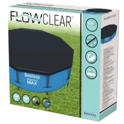 Bestway Flowclear Pool Cover 305 Cm -Blue Wave bestway flowclear pool cover 305 cm 4