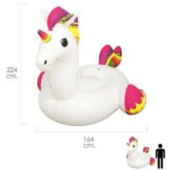 Bestway Giant Unicorn Float 220x195 Cm
