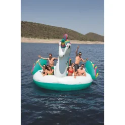 Bestway Giant Unicorn Pool Air Mattres -Blue Wave bestway giant unicorn pool air mattres 9