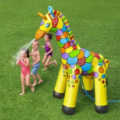 Bestway Jumbo Giraffe Sprinkler 142x104x198 Cm -Blue Wave bestway jumbo giraffe sprinkler 142x104x198 cm 4