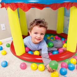 Bestway Mickey 110x99 Cm Round Inflatable Play Pool -Blue Wave bestway mickey 110x99 cm round inflatable play pool 2