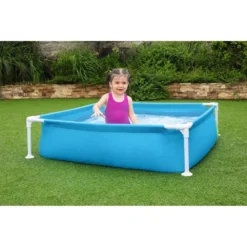 Bestway My First Pool 122x122x30.5 Cm Tubular Pools -Blue Wave bestway my first pool 122x122x30.5 cm tubular pools 3