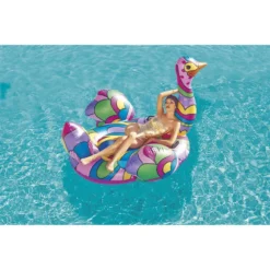 Bestway Ostrich Adut Pool Air Mattres -Blue Wave bestway ostrich adut pool air mattres 4