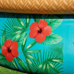 Bestway Paradise Palms 457x 84 Cm Round Inflatable Pool -Blue Wave bestway paradise palms 457x 84 cm round inflatable pool 7