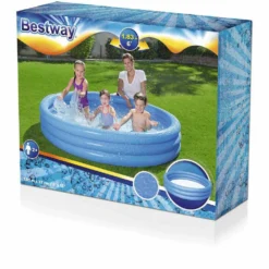 Bestway Play Pool Ø183x33 Cm Round Inflatable Pool 19 Bestway Play Pool Ø183x33 Cm Round Inflatable Pool -Blue Wave bestway play pool o183x33 cm round inflatable pool 9