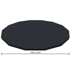 Bestway Pool Cover ``flowclear`` 427 Cm -Blue Wave bestway pool cover flowclear 427 cm 3