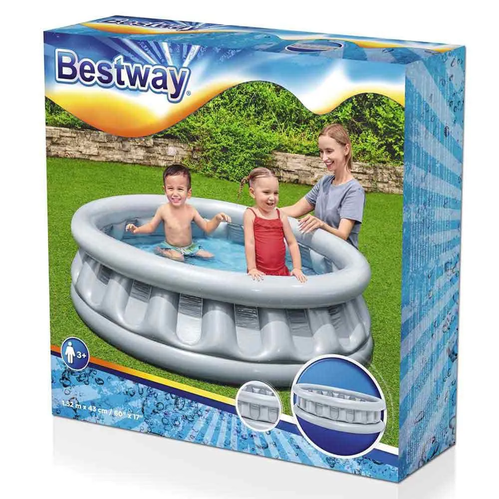Bestway Space Ship 157x43 Cm Round Inflatable Pool 4 Bestway Space Ship 157x43 Cm Round Inflatable Pool - Image 4
