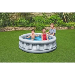 Bestway Space Ship 157x43 Cm Round Inflatable Pool 13 Bestway Space Ship 157x43 Cm Round Inflatable Pool -Blue Wave bestway space ship 157x43 cm round inflatable pool 6