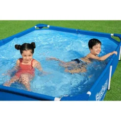 Bestway Splash 225x150x43 Cm Tubular Pools -Blue Wave bestway splash 225x150x43 cm tubular pools 5