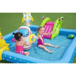 Bestway Square Inflatable Play Pool 14 Bestway Square Inflatable Play Pool -Blue Wave bestway square inflatable play pool 4