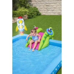 Bestway Square Inflatable Play Pool 16 Bestway Square Inflatable Play Pool -Blue Wave bestway square inflatable play pool 6