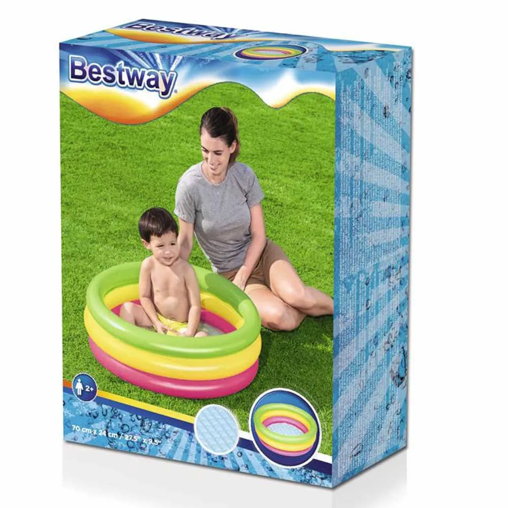 Bestway Summer 70x24 Cm Round Inflatable Pool 4 Bestway Summer 70x24 Cm Round Inflatable Pool - Image 4