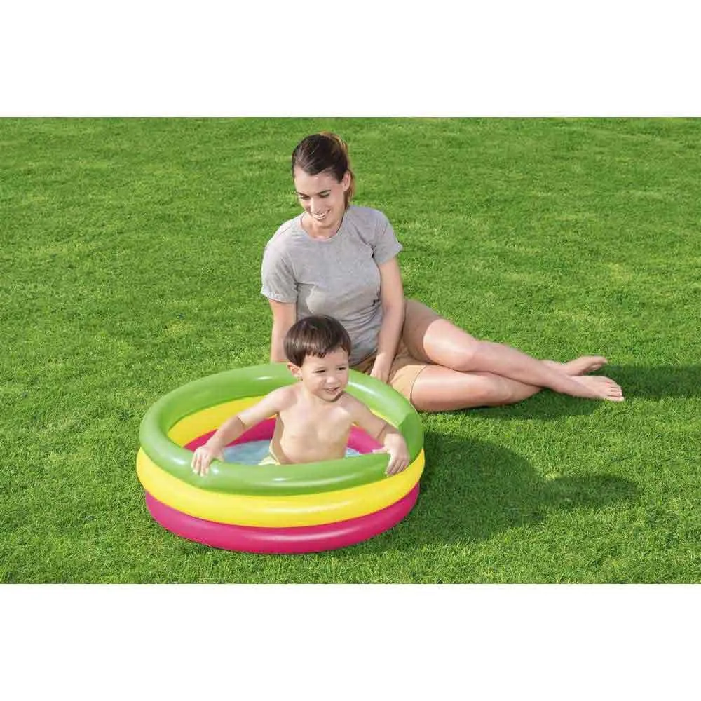 Bestway Summer 70x24 Cm Round Inflatable Pool 5 Bestway Summer 70x24 Cm Round Inflatable Pool - Image 5