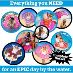 Donut Little Float -Blue Wave bigmouth inc donut little float 5