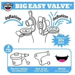 Patriotic Star Vinyl Float -Blue Wave bigmouth inc patriotic star vinyl float 3