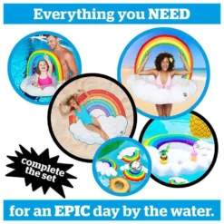 Rainbow Cloud Float 10 Rainbow Cloud Float -Blue Wave bigmouth inc rainbow cloud float 4