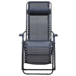 Catania Steel Sun Lounger 65.5x91x116cm -Blue Wave chillvert catania steel sun lounger 65.5x91x116cm 2