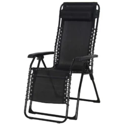 Catania Steel Sun Lounger 65.5x91x116cm