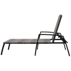 Cozumel Steel Sun Lounger 190x63x50cm -Blue Wave chillvert cozumel steel sun lounger 190x63x50cm 2