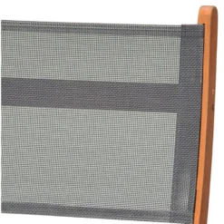 Napoles FSC Eucalyptus And Fabric Folding Chair 50.65x49.6x93.2cm -Blue Wave chillvert napoles fsc eucalyptus and fabric folding chair 50.65x49.6x93.2cm 6