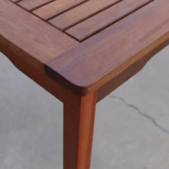 Napoles FSC Eucalyptus Rectangle Table 150x90.5x75.1cm -Blue Wave chillvert napoles fsc eucalyptus rectangle table 150x90.5x75.1cm 3