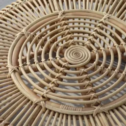 Parma Rattan Round Table 83cm -Blue Wave chillvert parma rattan round table 83cm 3