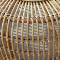 Parma Rattan Round Table 83cm -Blue Wave chillvert parma rattan round table 83cm 4