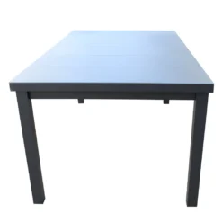 Sicilia Extandable Aluminium And Glass Rectangle Table 180/240x100x75cm -Blue Wave chillvert sicilia extandable aluminium and glass rectangle table 180 240x100x75cm 4