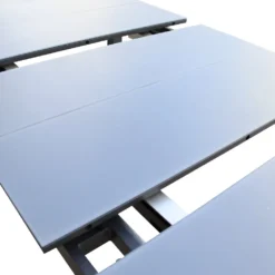 Sicilia Extandable Aluminium And Glass Rectangle Table 180/240x100x75cm -Blue Wave chillvert sicilia extandable aluminium and glass rectangle table 180 240x100x75cm 5