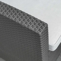 Siena Resin Garden Furniture Set Ratan-Effect -Blue Wave chillvert siena resin garden furniture set ratan effect 3